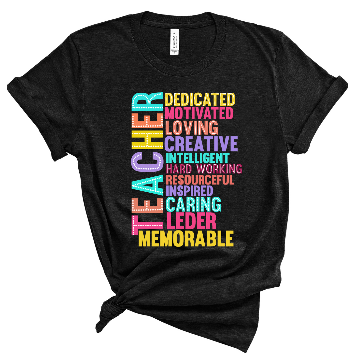 Teacher Tee: You Are Affirmations 2