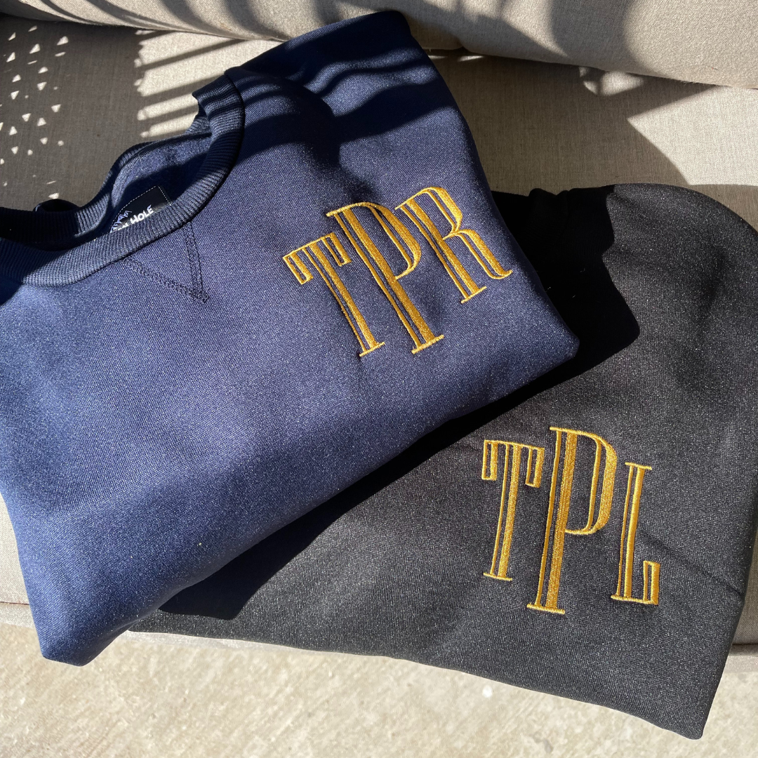 Embroidered Monogrammed Sweatshirt