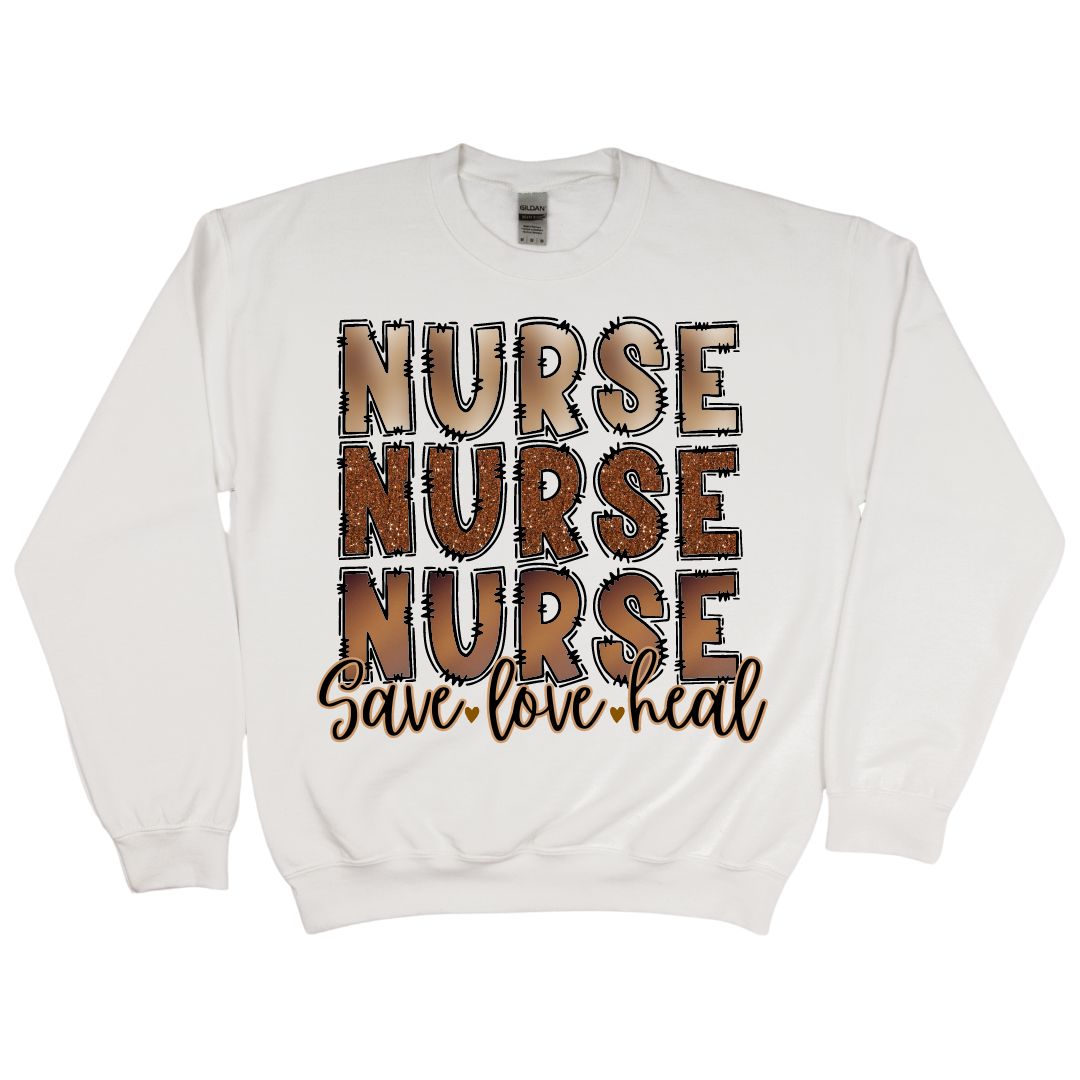 Melanin: Nurse Sweater/T-Shirt