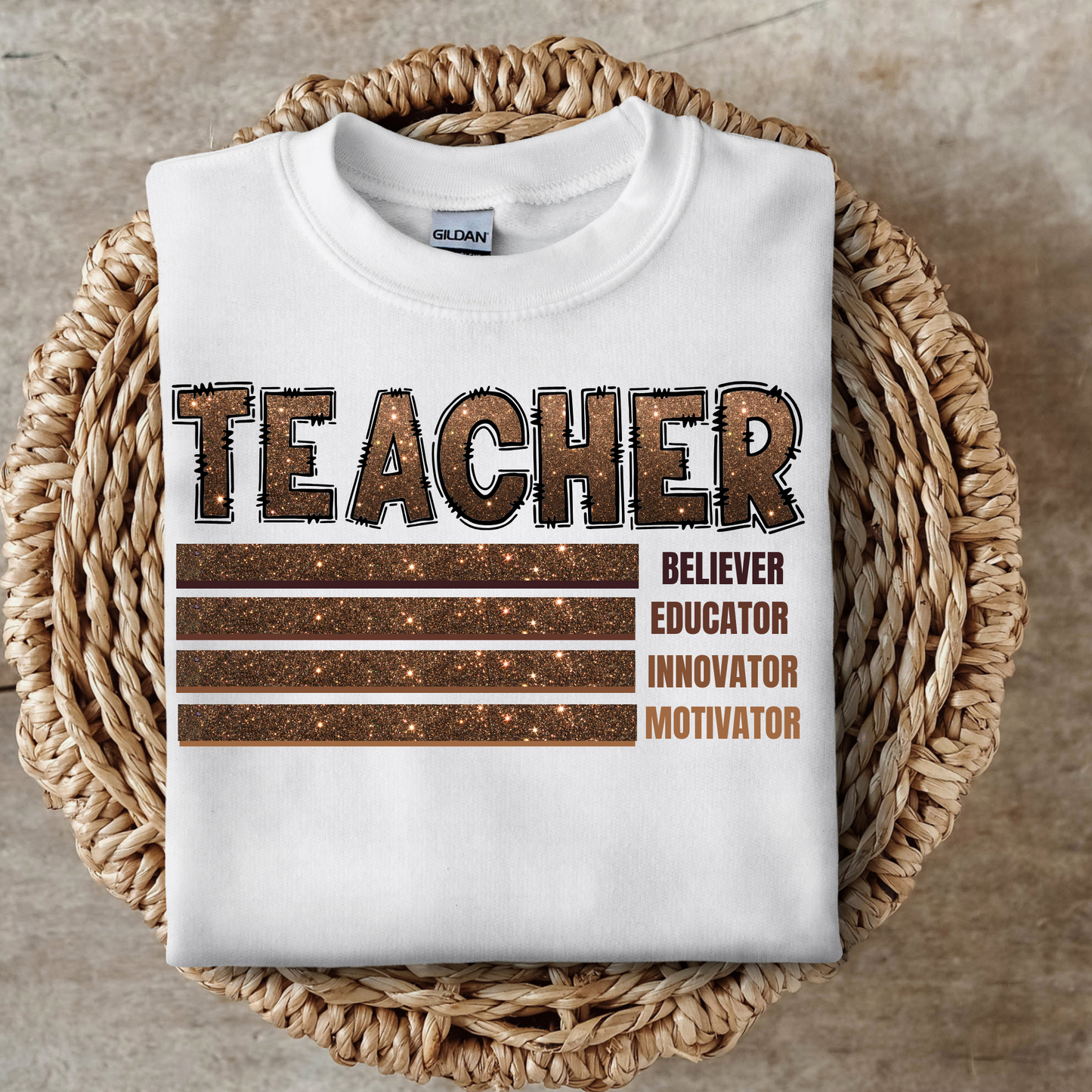 Melanin: Teacher: Affirmation Sweater/T-Shirt