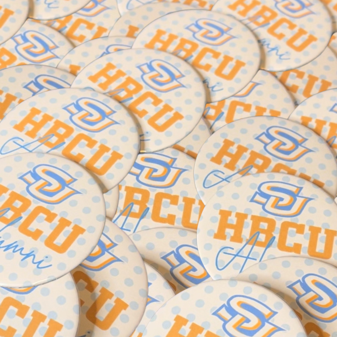 Button: SU-HBCU Almuni Pin Button