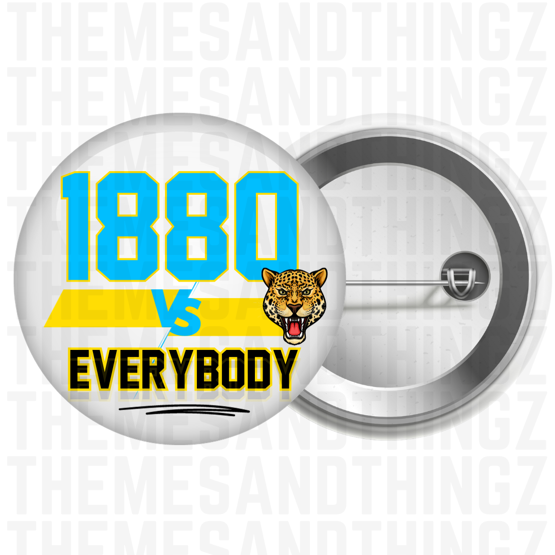 Button: SU 1880 vs Everybody Pin Button