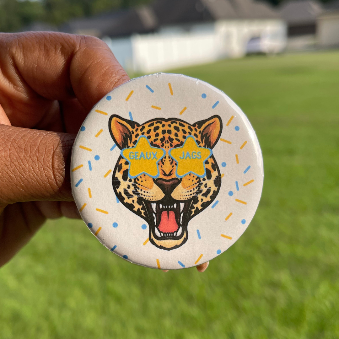 Button: SU Geaux Jags Pin Button