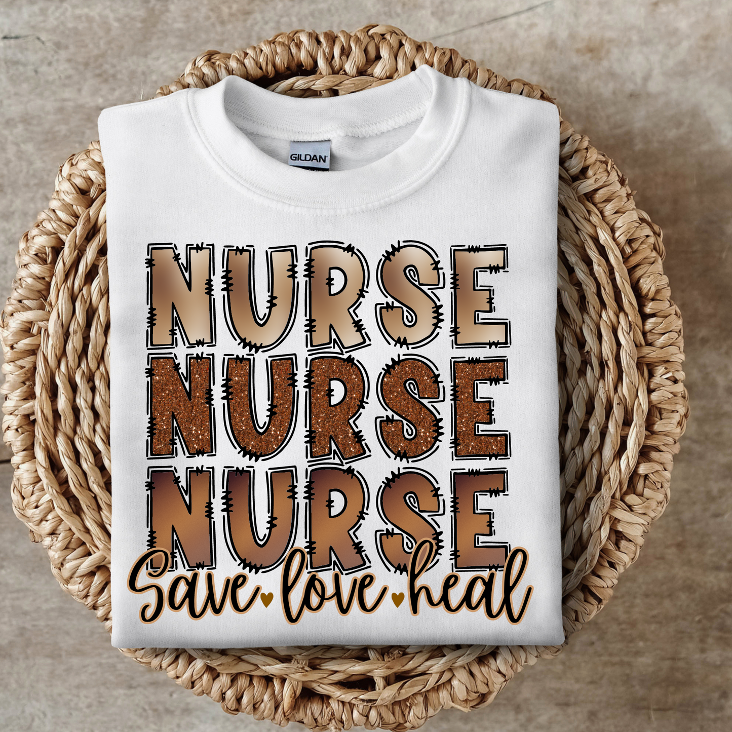 Melanin: Nurse Sweater/T-Shirt