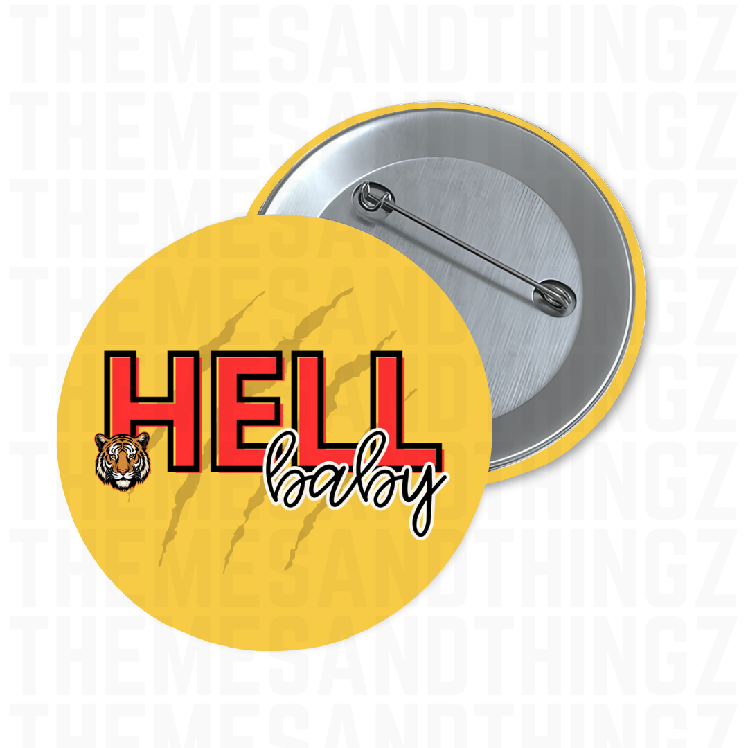 Button: GSU Hell Baby