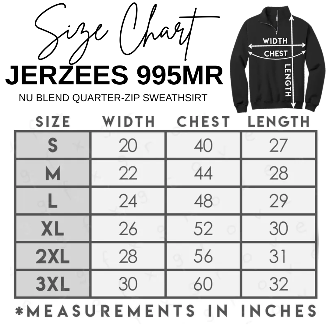 Sweatshirt Apple: Custom Name- Embroidered Quarter Zip