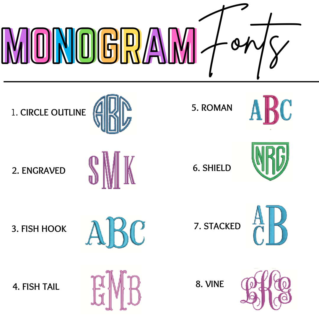 Embroidered Monogrammed Sweatshirt