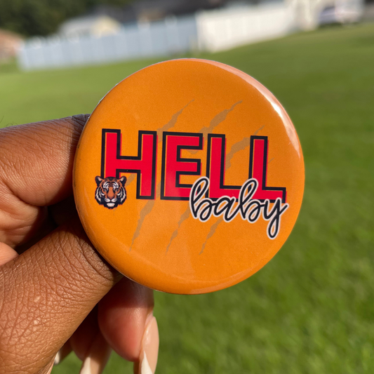 Button: GSU Hell Baby