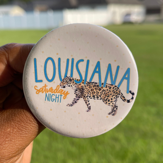 Button: SU Louisiana Saturday Night