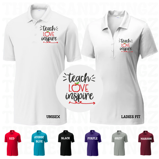 Teacher Polo: Teach Love Inspire