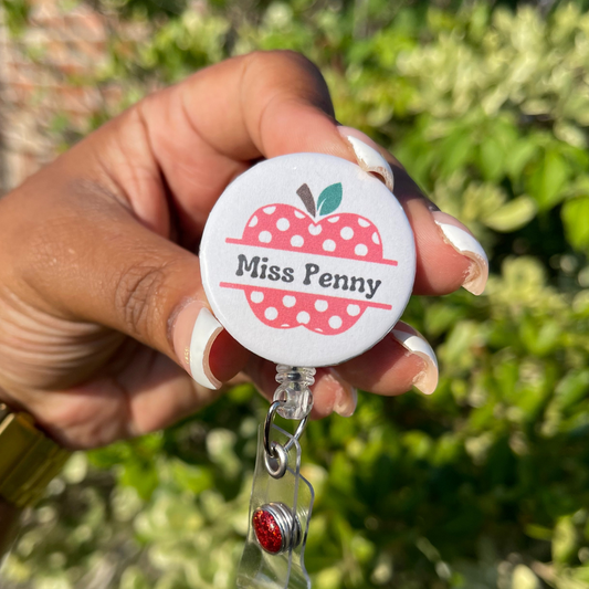 Badge Reel: Split Name Teacher